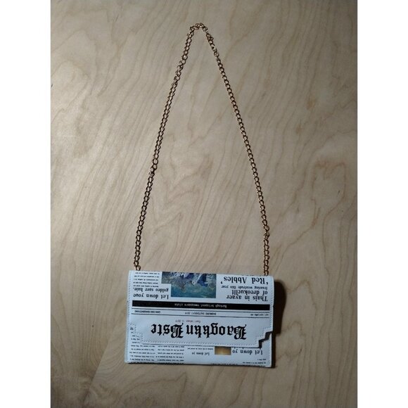 Handbags - Newspaper Crossbody Purse Handbag Clutch